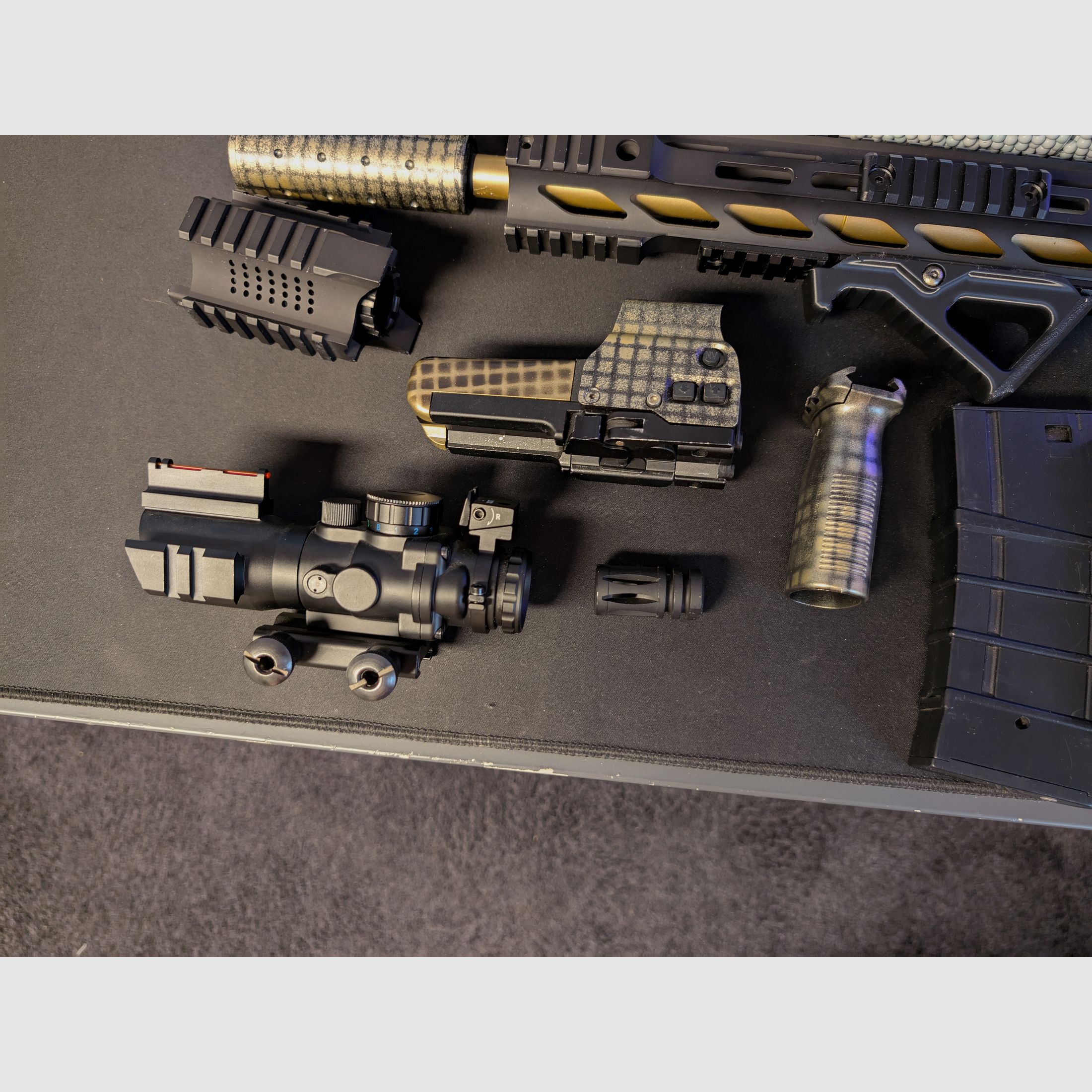 Lancer Tactical LT-25 G2 M4 SPR Interceptor en muy buen estado Set completo