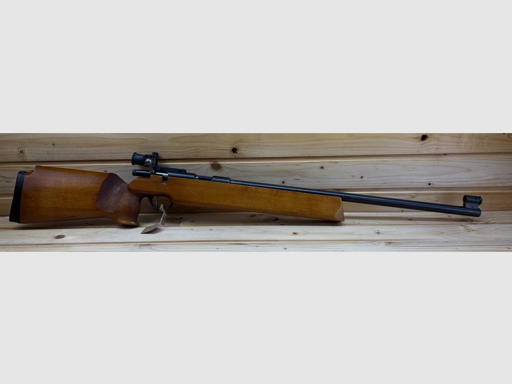 Einzelladerbüchse Suhl Mod. 150 Standard Kal.: .22lr mit Diopter / Matchgew .22lr