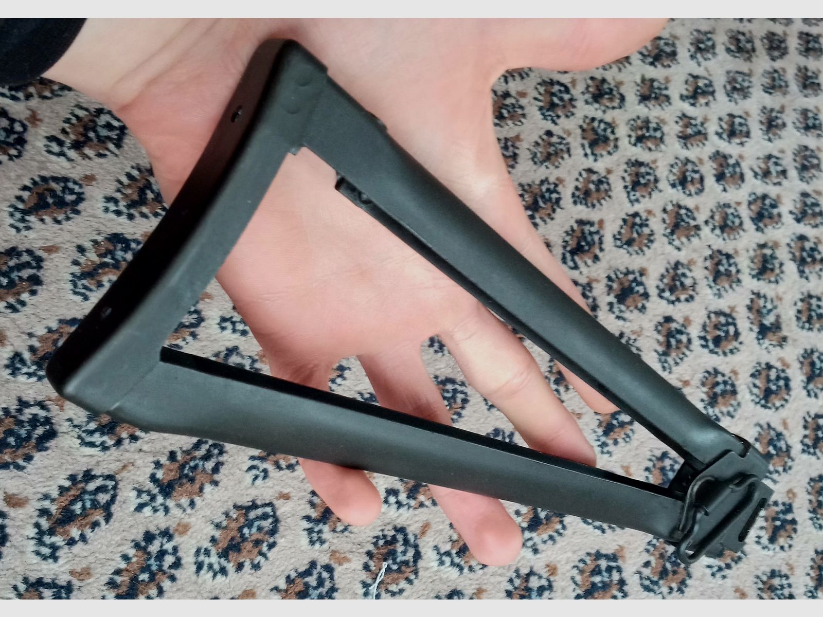 KP-9 calcio scheletro 5.5 mm / AKS-74 calcio pieghevole per armi / PP-19-01 Vityaz / calcio pieghevole Bizon adatto anche per Yunker e Saiga // AK74 calcio AK