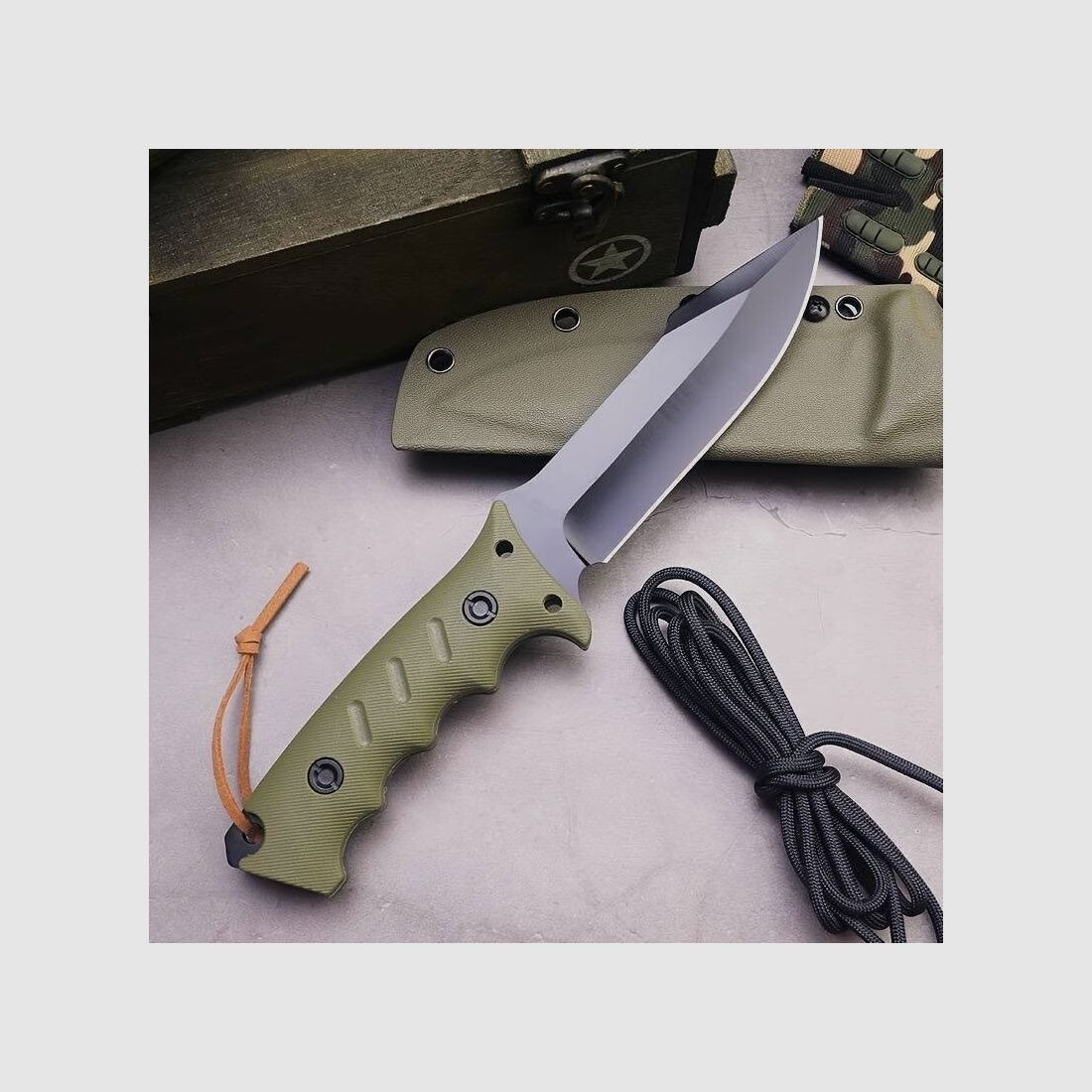 FrontierForce Trailblazer Knife *grün`*
