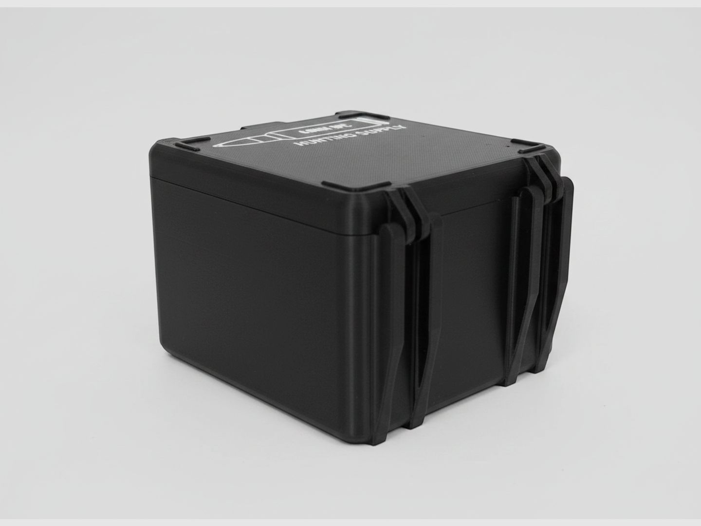 Filamelt Munitionsbox / 338 Lapua Magnum / 'Klapp- / Rastdeckel' / Patronenbox, Ammo Box