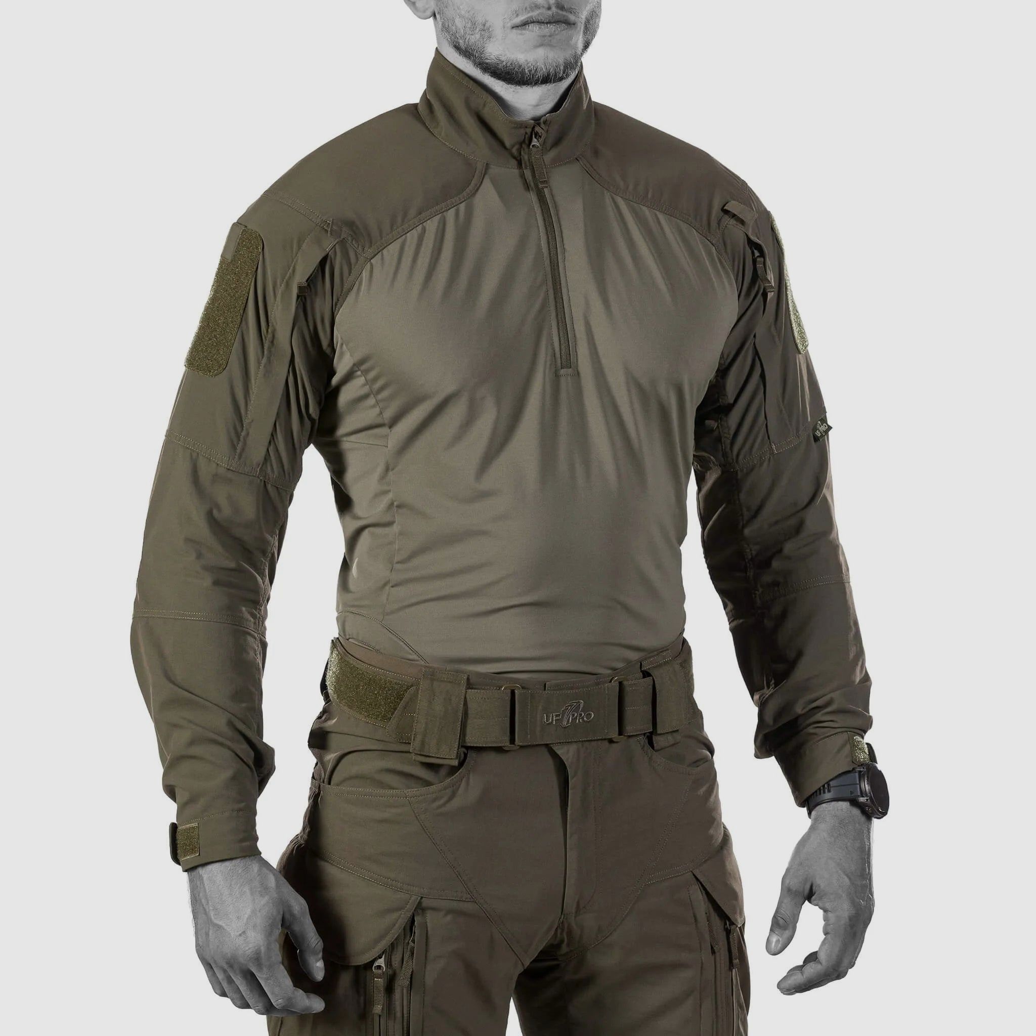 UF Pro Striker TT Combat Shirt - Gris Pierre Olive / S Hommes