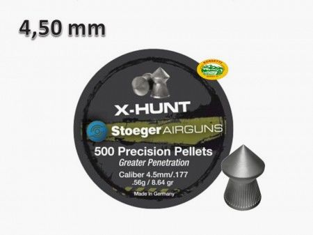 STOEGER Geschosse H&N X-HUNT Kal. 4,5 mm 0,56 gr.