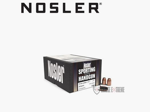 250 Proiettili NOSLER Cal 10mm 200gr Jhp