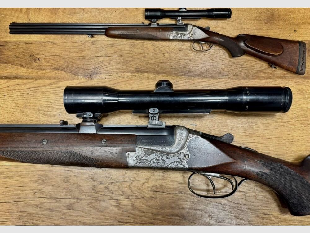 Merkel Suhl fusil mixte superposé, image 2 sur 4