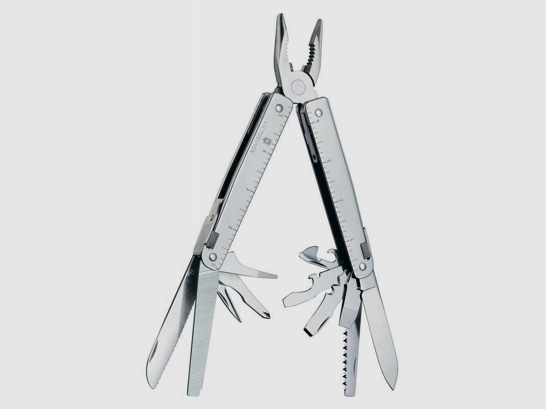 Victorinox SwissTool 26 Funktionen, in Leder-Etui