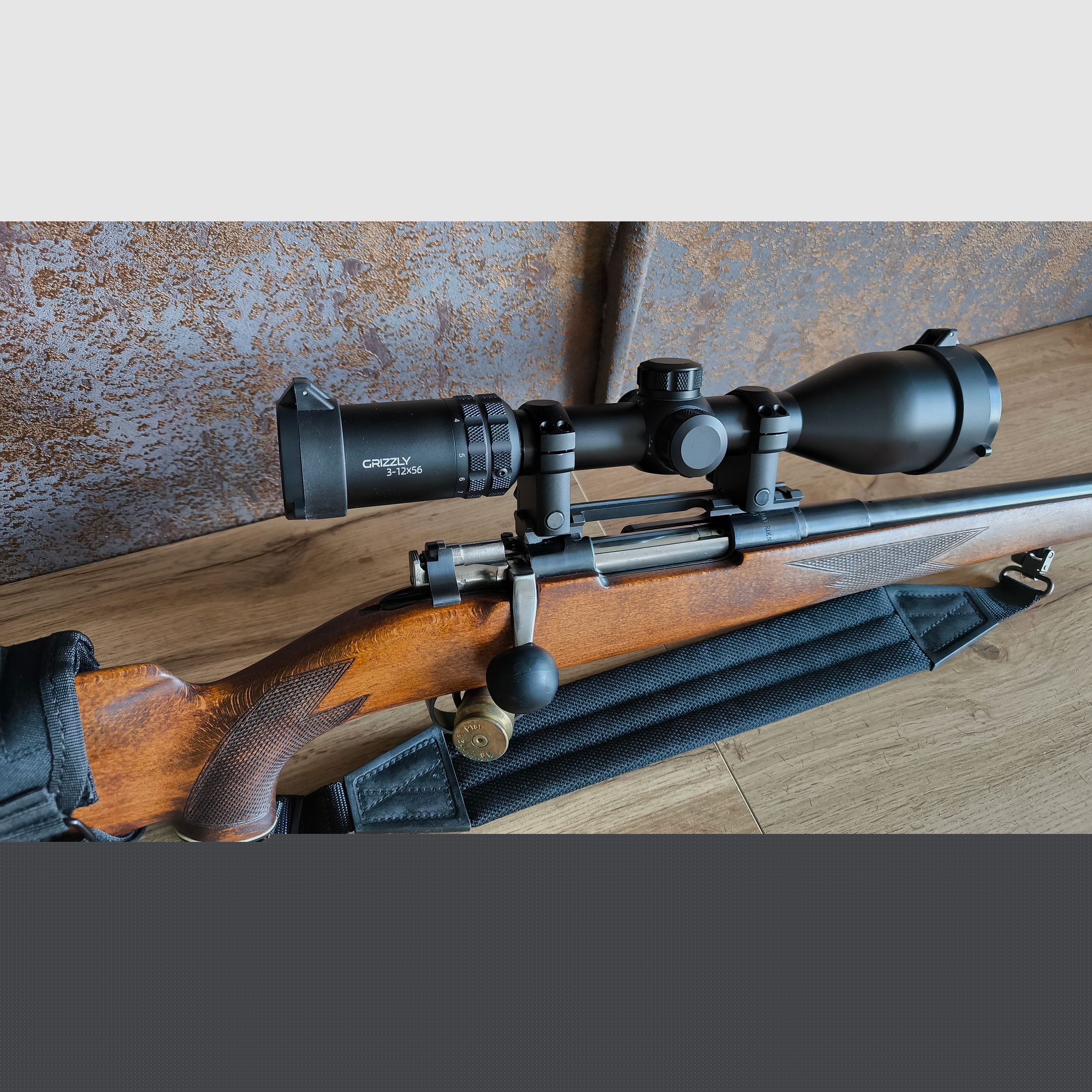 Repetierbüchse M38 Schweden Mauser 6,5×55 SE – jagdlich umgebaut, Zielfernrohr und Zubehör