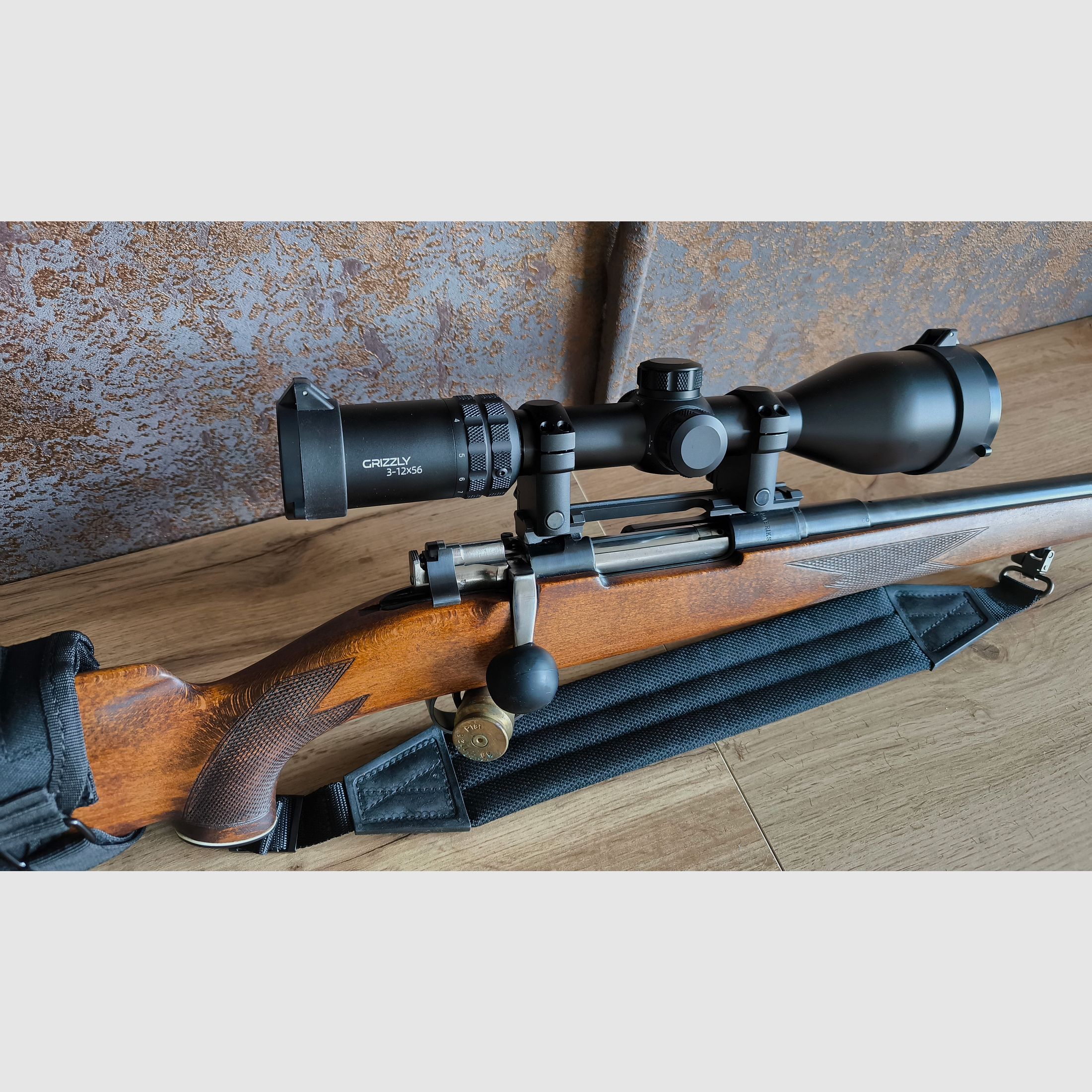 Repetierbüchse M38 Schweden Mauser 6,5×55 SE – jagdlich umgebaut, Zielfernrohr und Zubehör