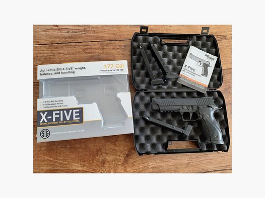 Sig Sauer X-Five Co2-Pistole 4,5 mm Diabolo