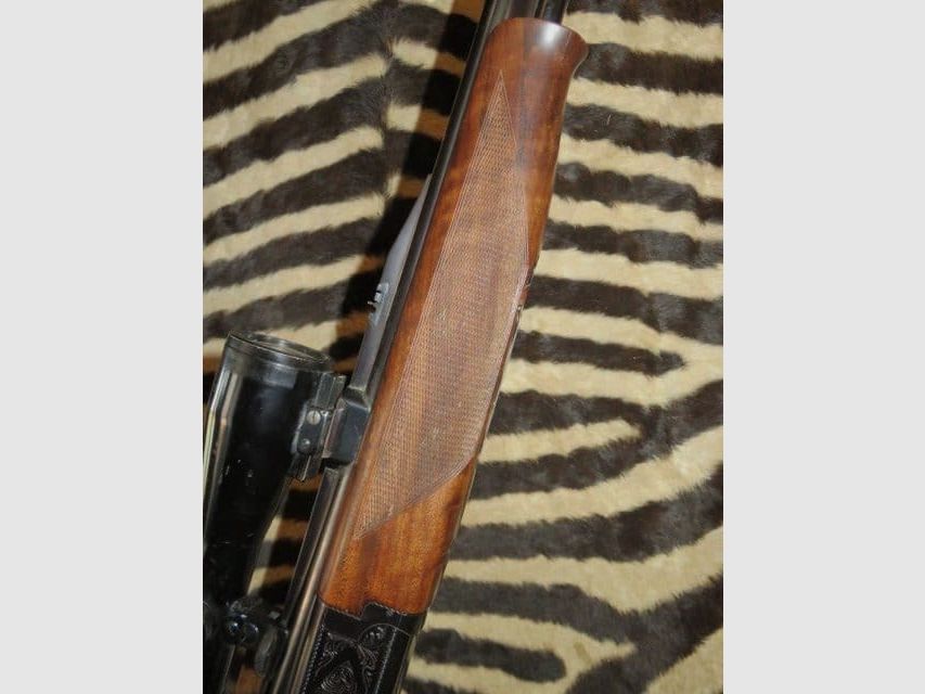Express BROWNING B124 cal.9,3x74R canon 61 avec lunette ZEISS VZF 1.5-6×39 DDR et étui optique cuir, image 3 sur 13