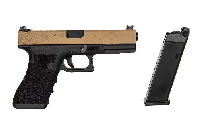 Pistola ASG 755 de gas verde, imagen 15 de 20