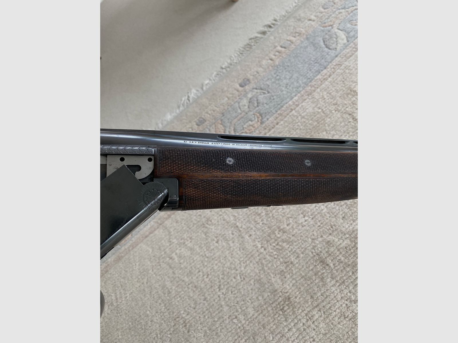 FN Browning B25  Kal. 12/70 Bockdoppelflinte