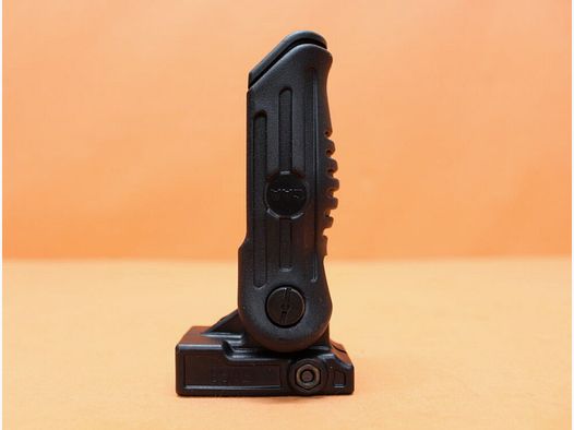 CAA Tactical CAA Vordergriff FVG-3B 3-Pos. klappbar mit Batteriefach, Polymer schwarz für Picatinnyprofil