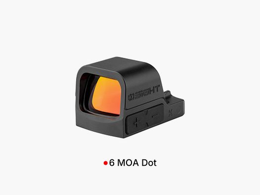 OSIGHT „K“ Red Dot 6MOA Dot RMSc