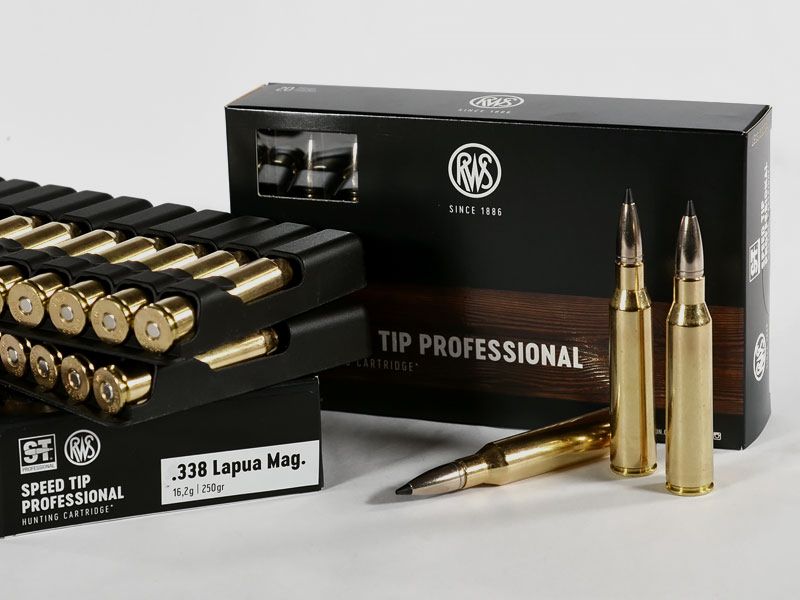 RWS .338 Lapua Magnum, SPEED TIP PRO 250 grs 1 Packung (20 Schuss á 7,445 €*)