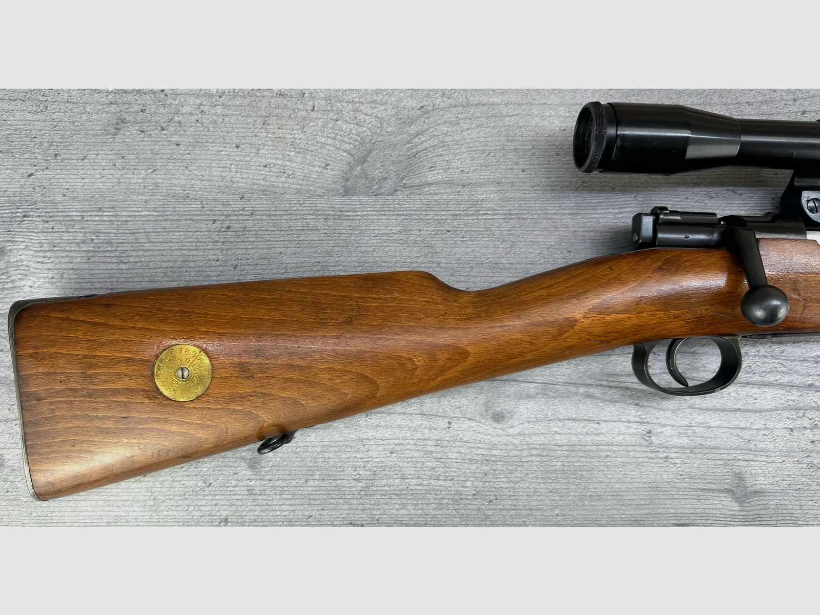 Carl Gustaf/ Husqvarna M/38 6,5x55mm z montażem bocznym + S&B 12x42 ZF