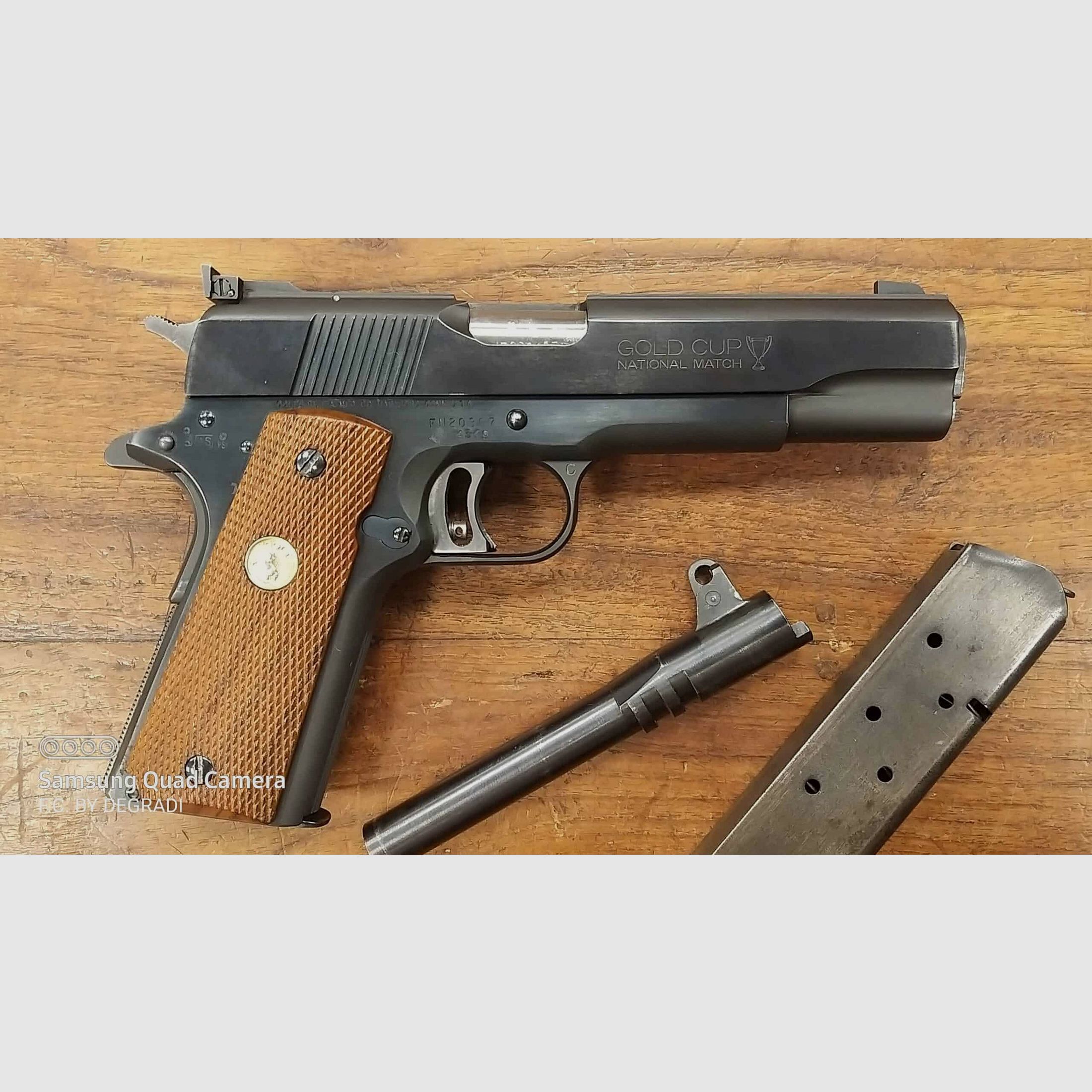 COLT 1911 SERIES 80′ GOLD CUP 45 ACP, imagen 3 de 4