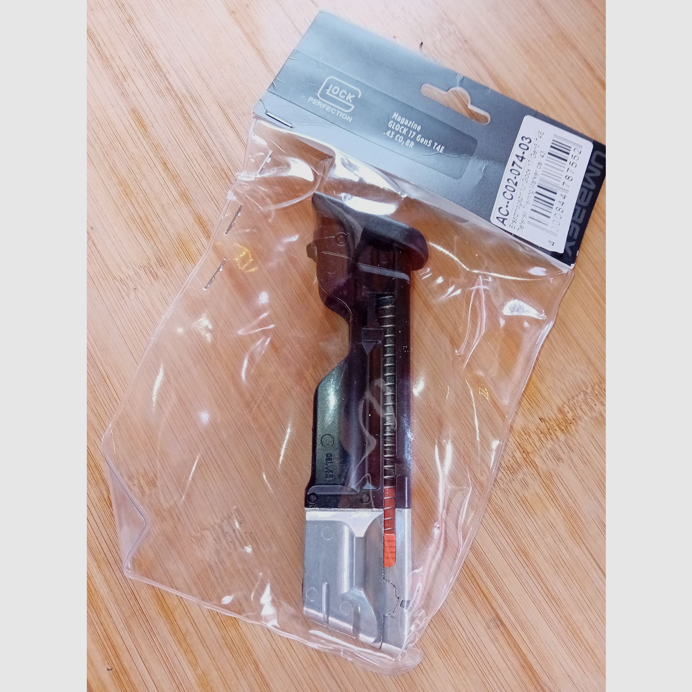 Magazin für Glock 17 Gen.5  T4E  .43