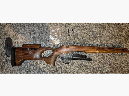 Rössler Signature Hunter stock, wooden stock also suitable for Titan 6