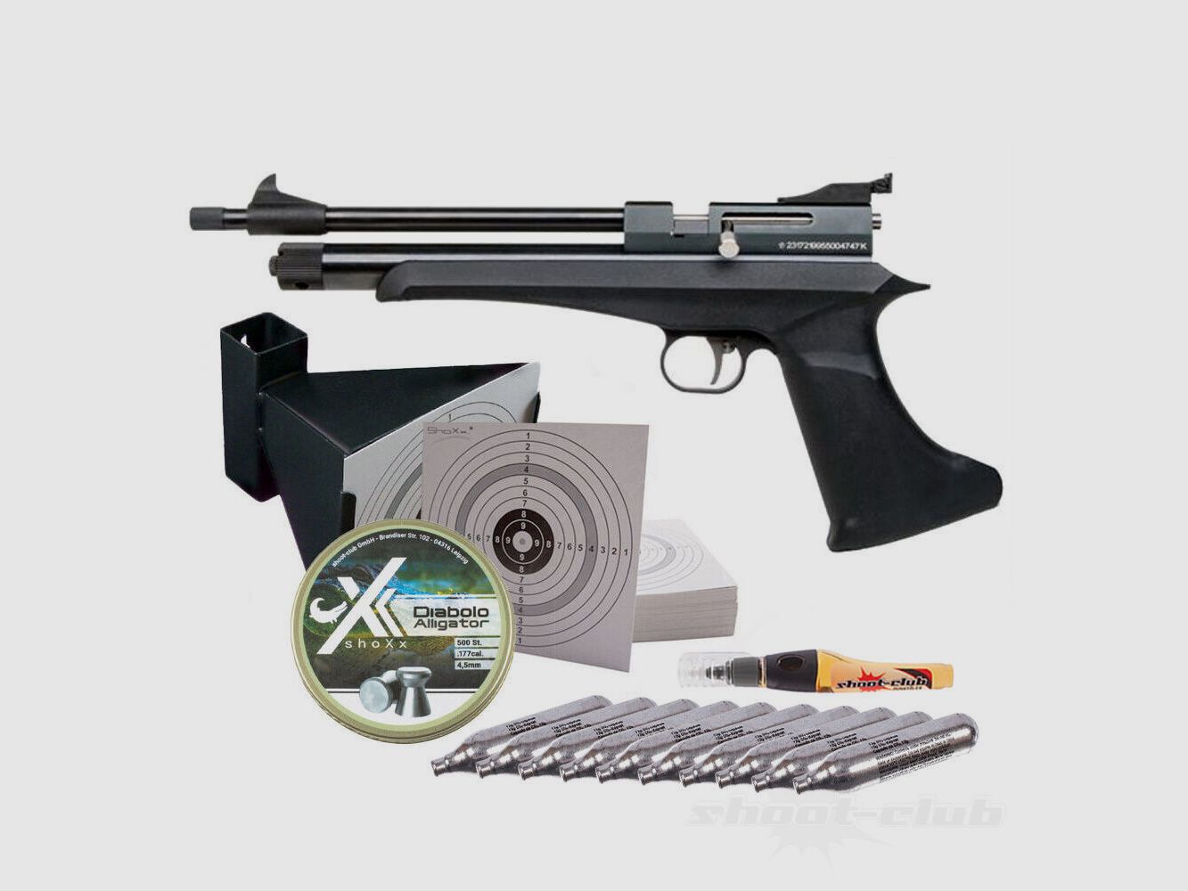 Diana DIANA Chaser Pistol 4,5 mm Kugelfang Set Trichter