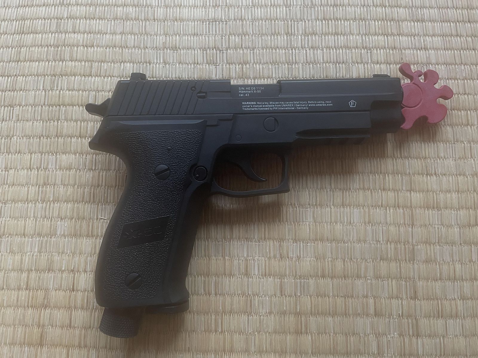 Umarex Hämmerli X50 RAM CO2 Paintball - pistolet na kulki gumowe