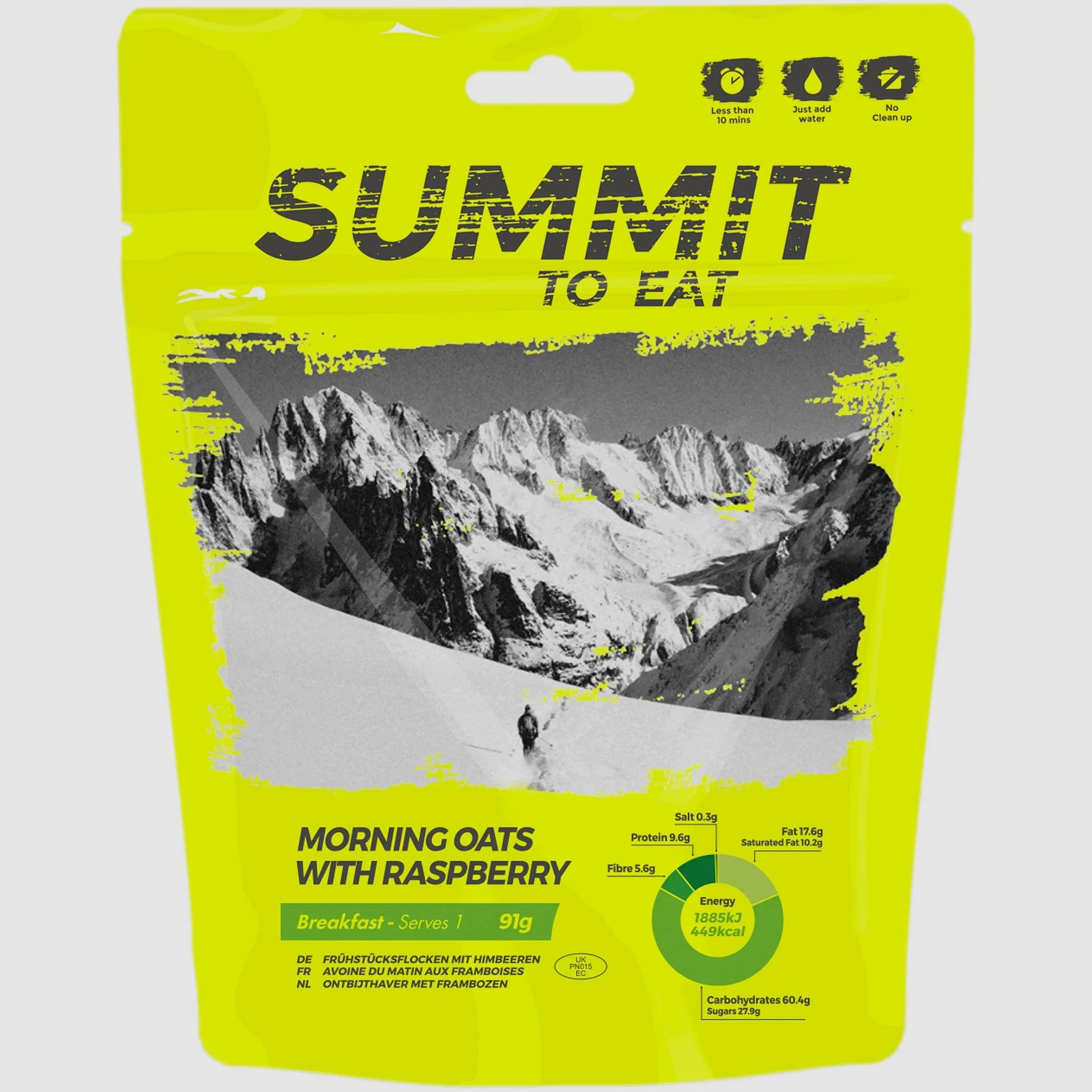 Summit To Eat Haferflocken mit Himbeeren