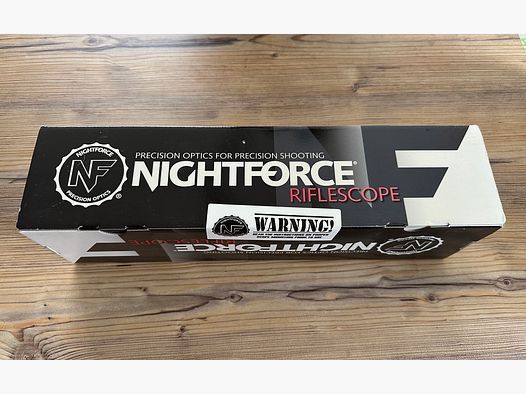 Nightforce SHV 3-12x56 telescopio NUEVO/EN SU EMBALAJE Steiner Schmidt Bender Zeiss Leica