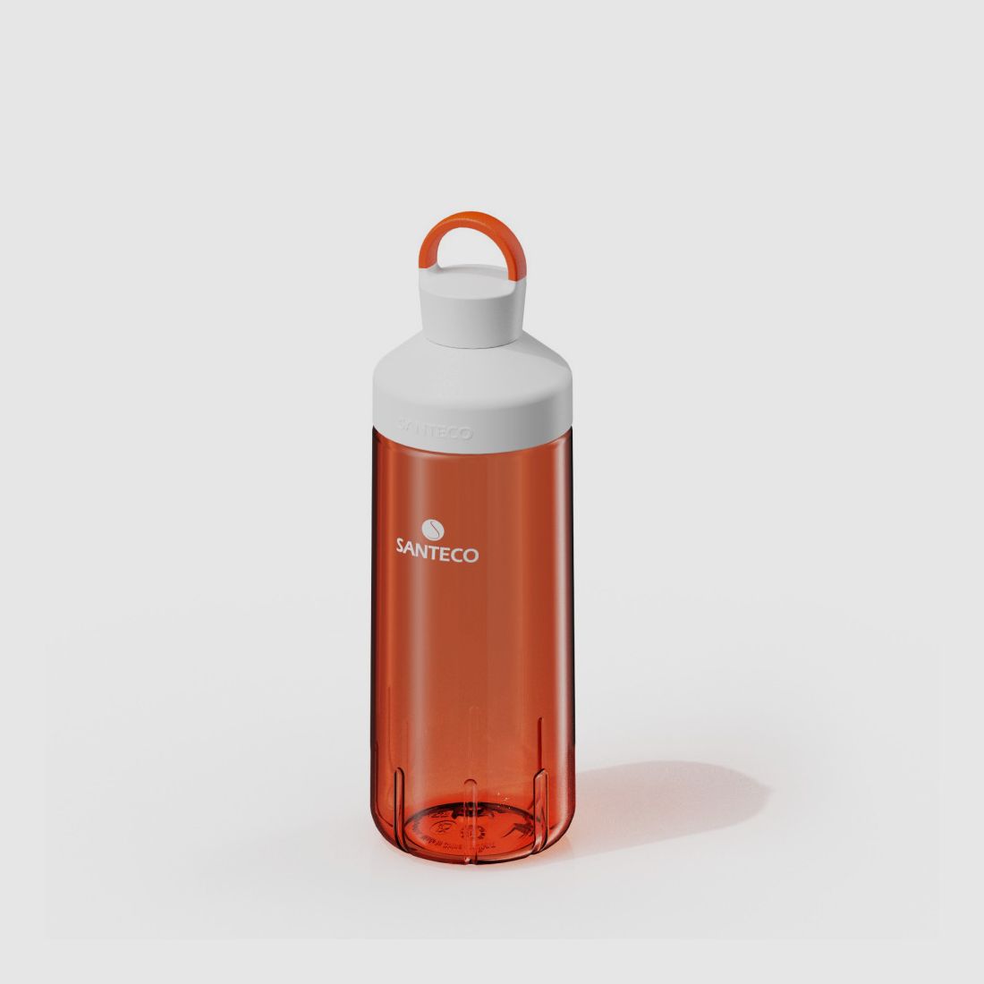 THERMOS SANTECO OCEAN AMBER ORANGE DUBBELE LAAG 590ML, afbeelding 2 van 2