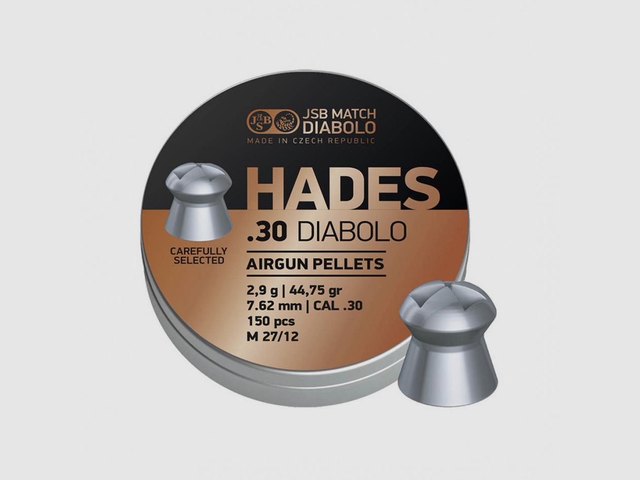 JSB Hades diabolo .30 150 unidades