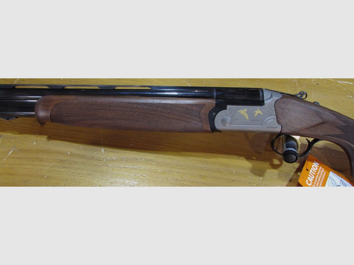 Over-and-under shotgun Bettinsoli NEXUS II LUXE Ergal ejector cal 12/76 barrel 71cm, image 6 of 8