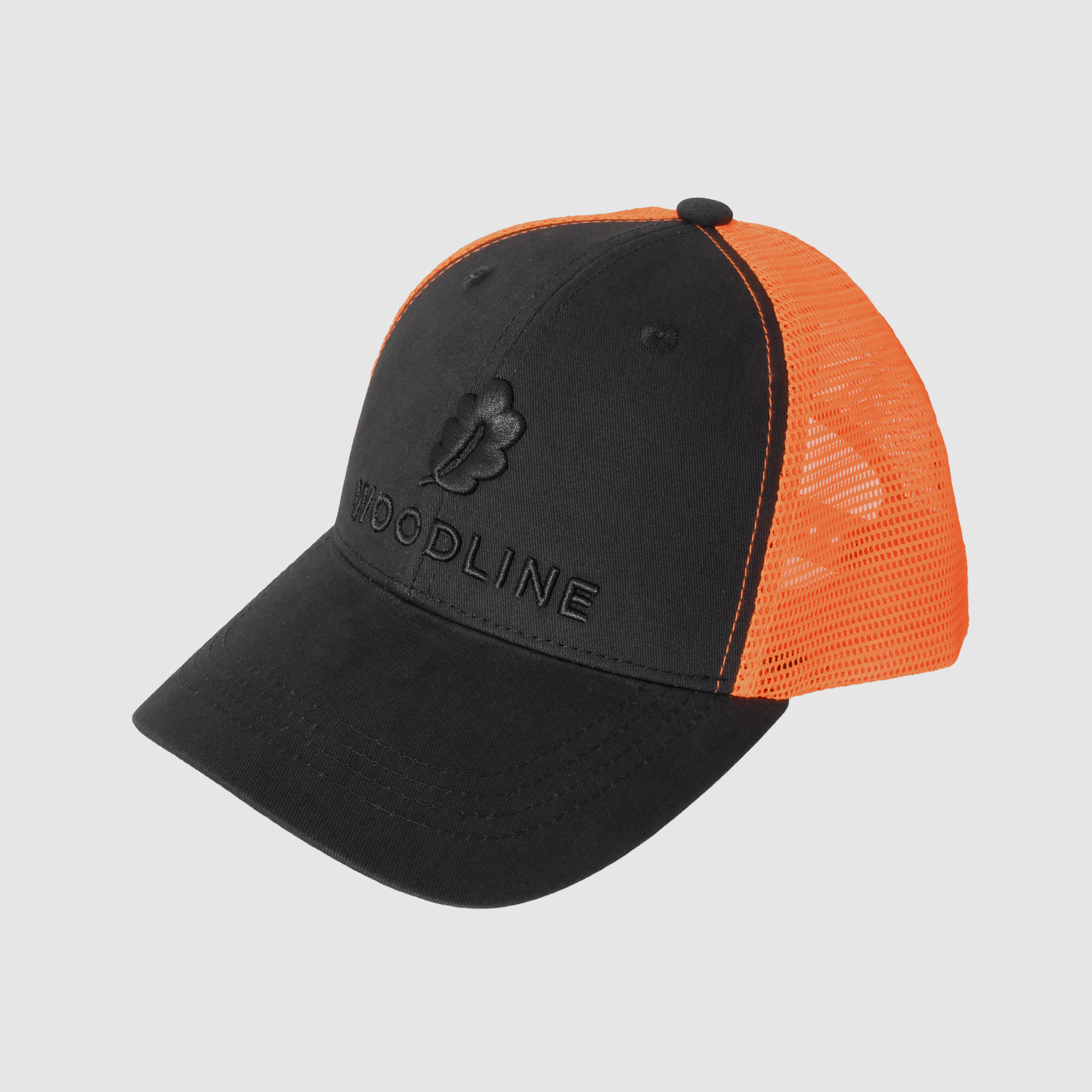 Woodline Trucker Cap Grau/Orange