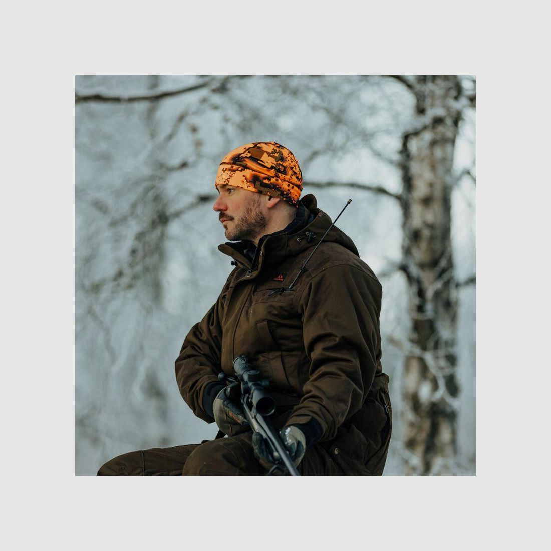 Swedteam Herren Jagdjacke Crest Booster Classic Olive Green