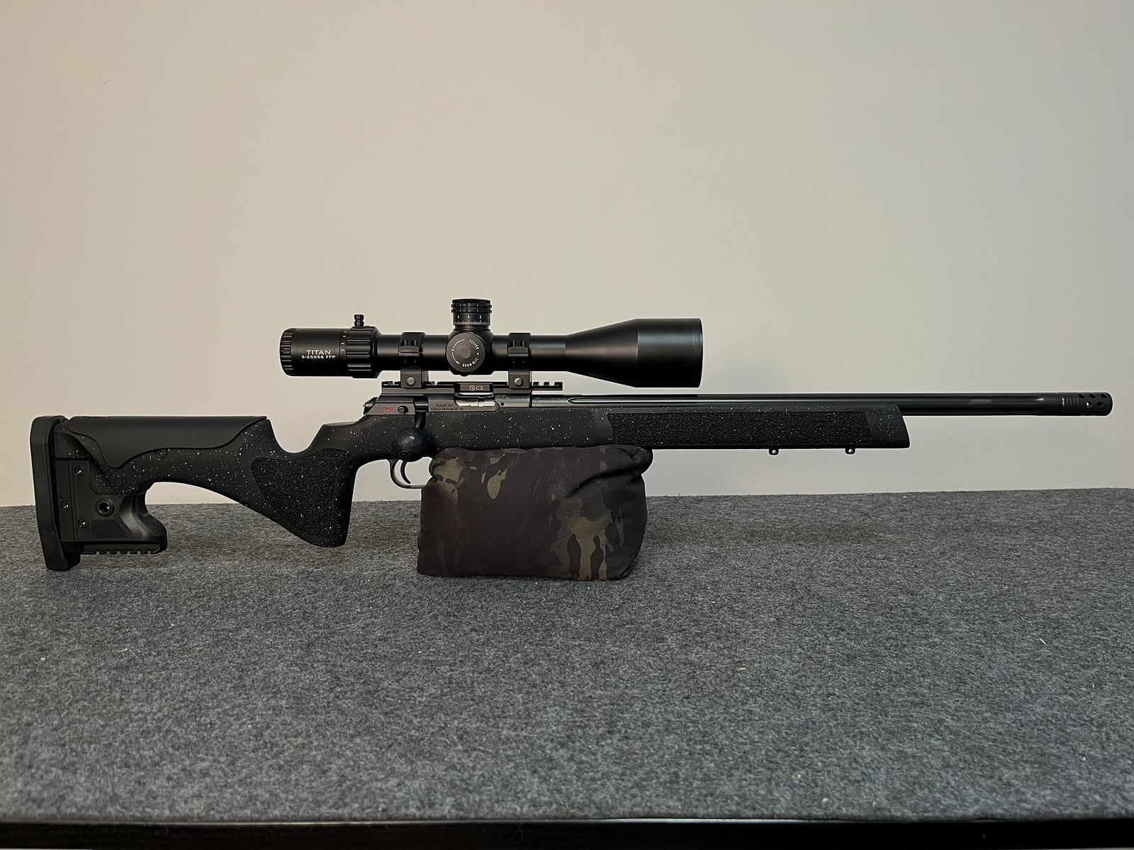 CZ KK-Repetierbüchse CZ 457 LRP Black 22lr Long Range Kleinkaliber
