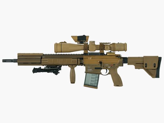 Heckler & Koch G28Z mit Schmidt & Bender PMII, Kaliber .308Win || halbautomatische Büchse