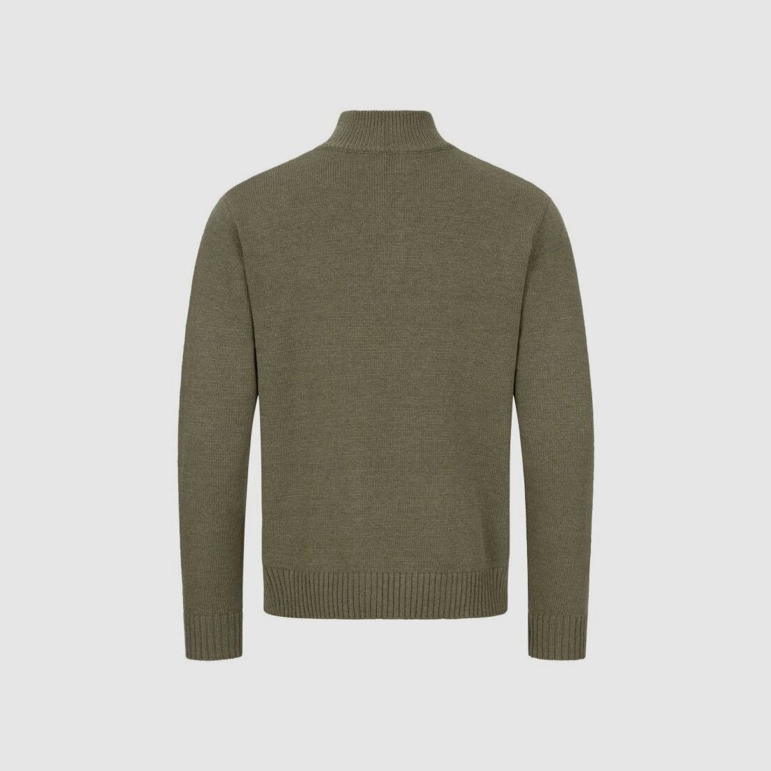 Blaser Herren Woll HZ Sweater dunkeloliv XXL