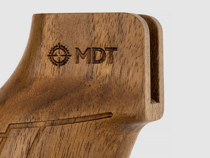 MDT AR15 Pistol Grip made of Wood