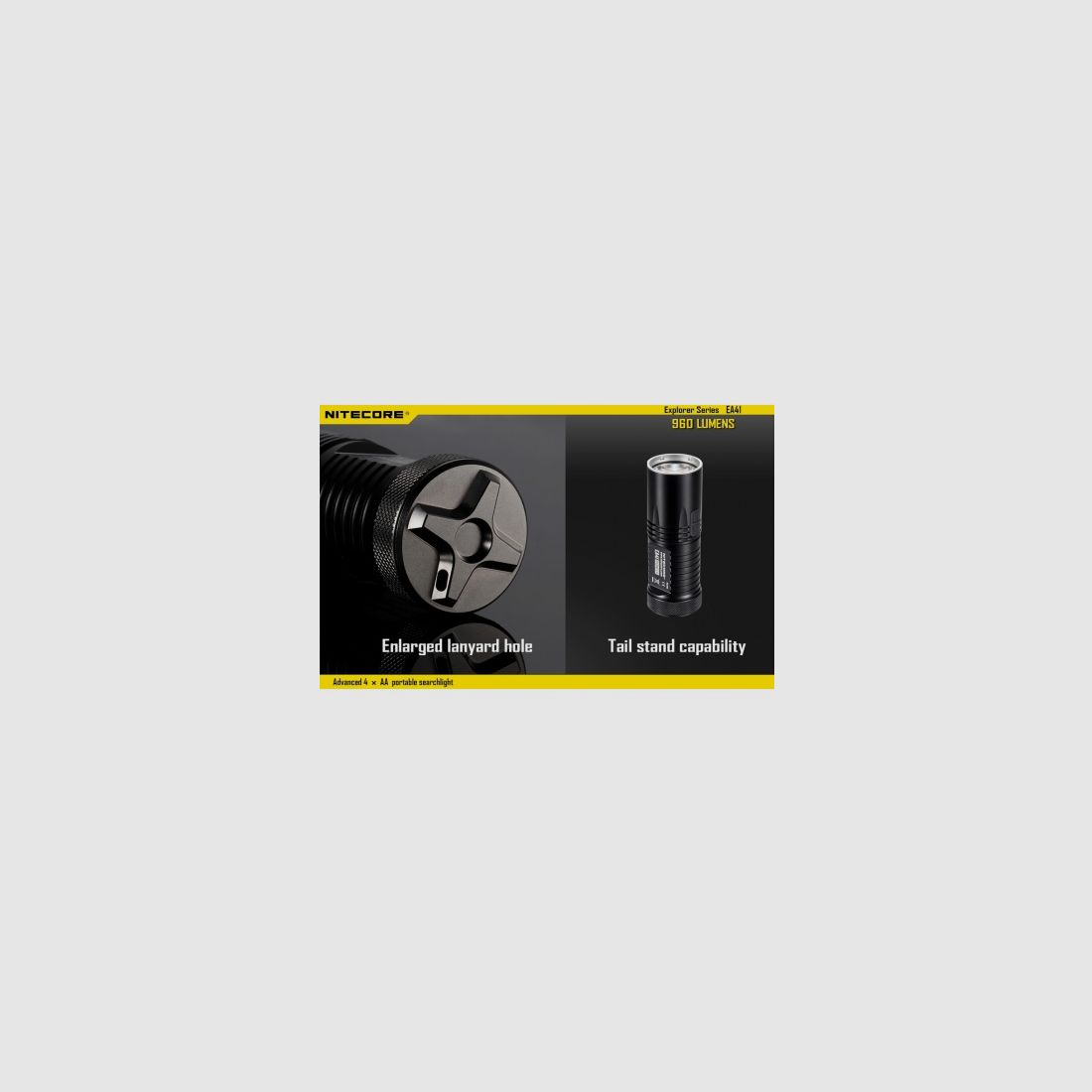 Nitecore EA41W Taschenlampe 860 Lumen, Bild 21 von 25
