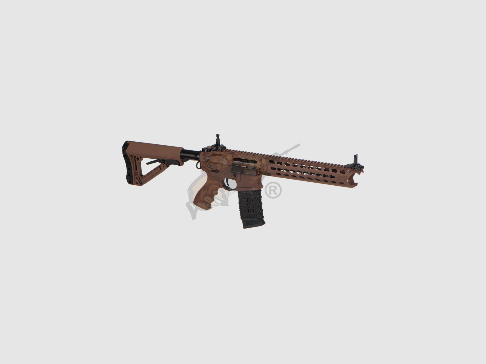 G&G GC16 Predator with ETU in Coyote Airsoft S-AEG free from 18, image 6 of 7