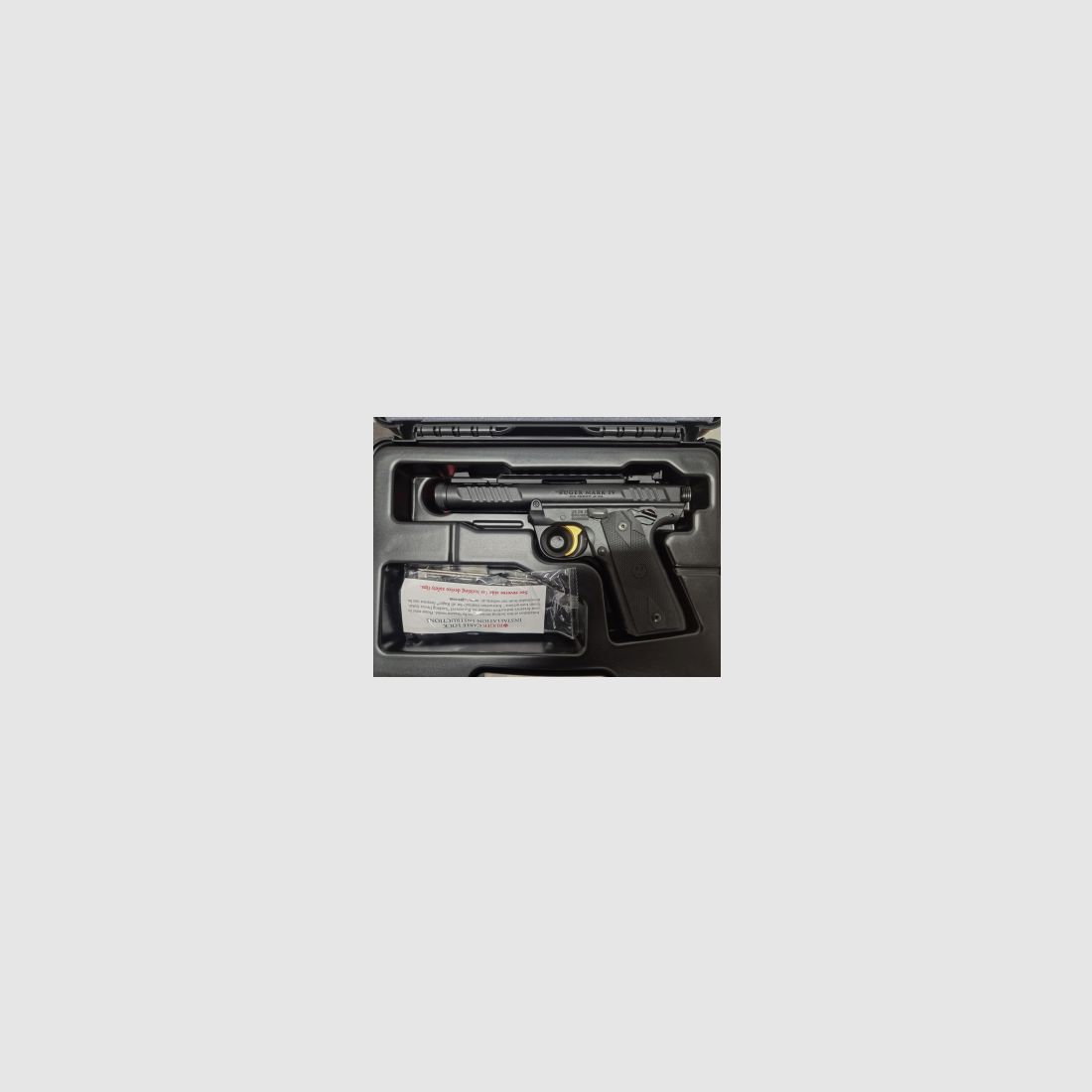 PISTOLE RUGER MARK IV 22/45 LITE .22 LR 4,4"/11,18CM NOIR ANODISÉ