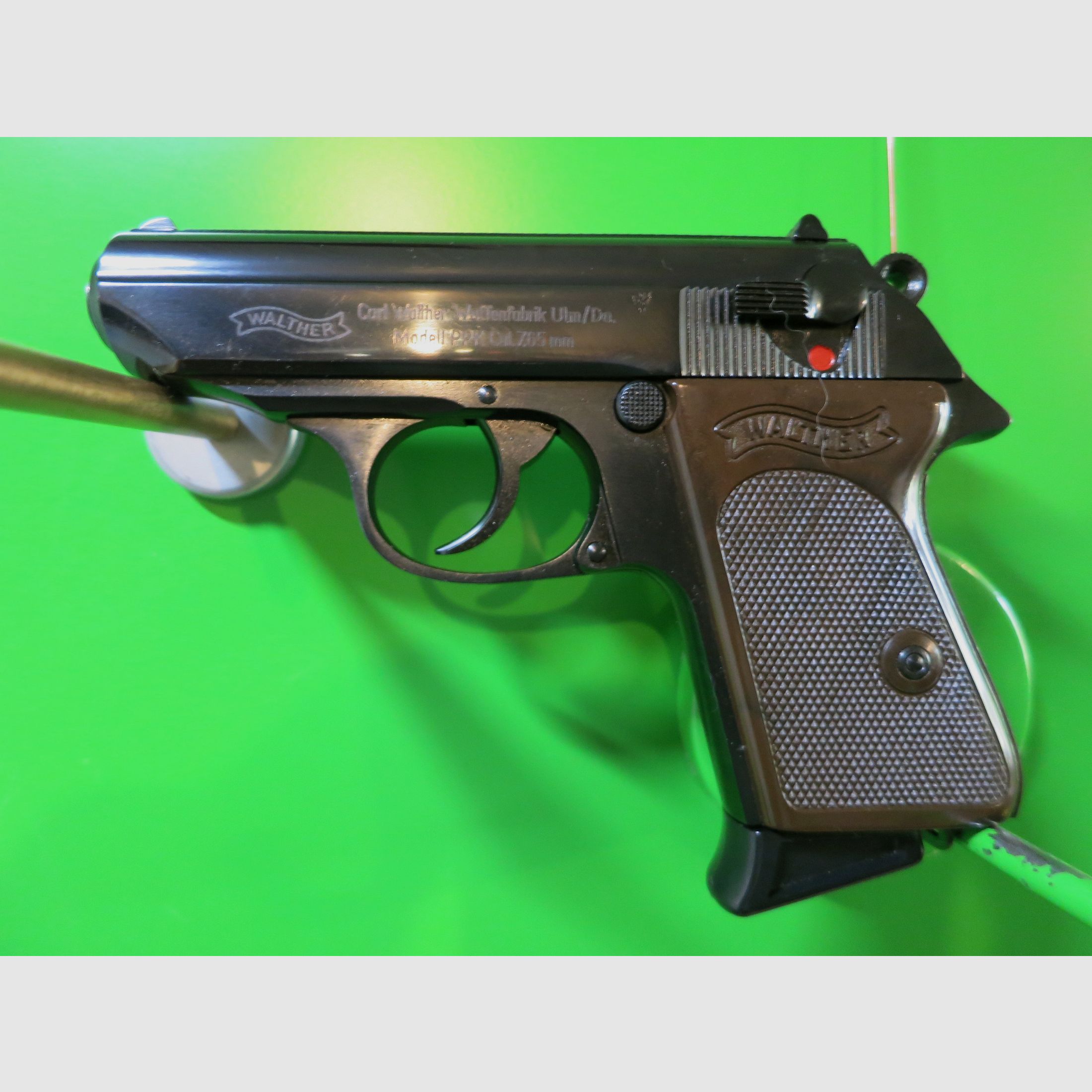 Halbautomatische Pistole, Walther PPK, Kal. 7,65 mm Browning       #7-, Bild 1 von 10