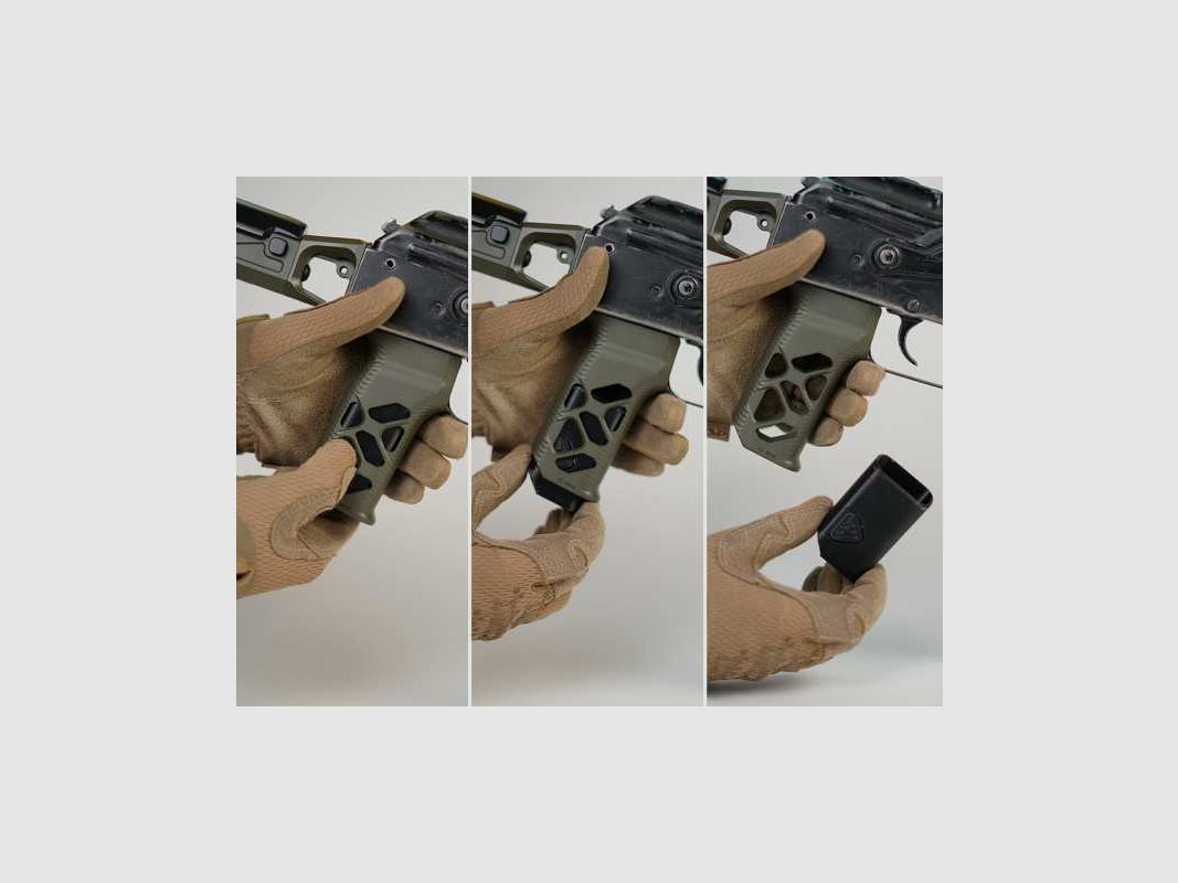 KPYK Aluminium Pistolengriff für AK Cerakote OD Green