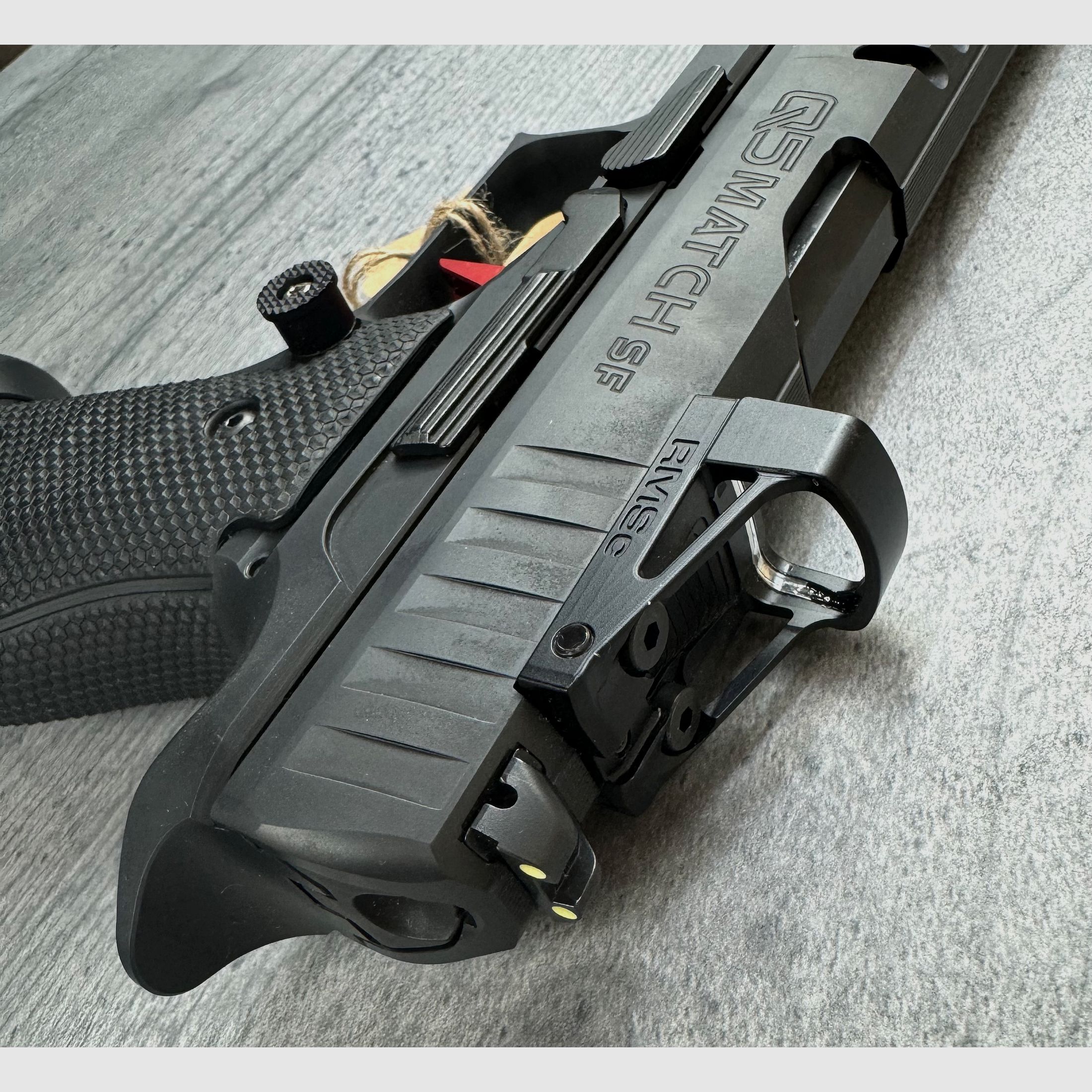Vorführwaffe Carl WALTHER Q5 Match SF Expert 9x19 INT