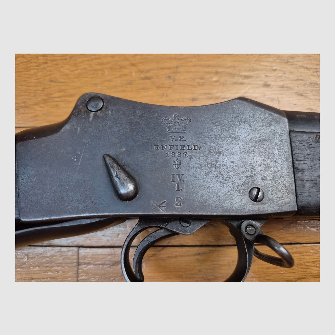 Sehr schönes Martini-Henry MKIV Gewehr – Kal.577/450. Original – Waffe von 1887 – Arsenal von Enfield – Viktorianisches britisches Empire – Selten in diesem Zustand – TBE++, Bild 1 von 46