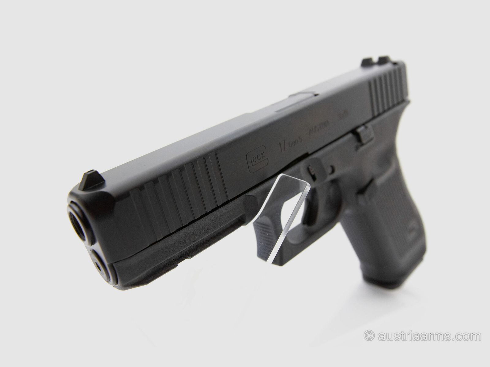 Glock 17 Gen5, neuwertige Gebrauchtwaffe, 9 x 19 mm, Bild 4 von 5