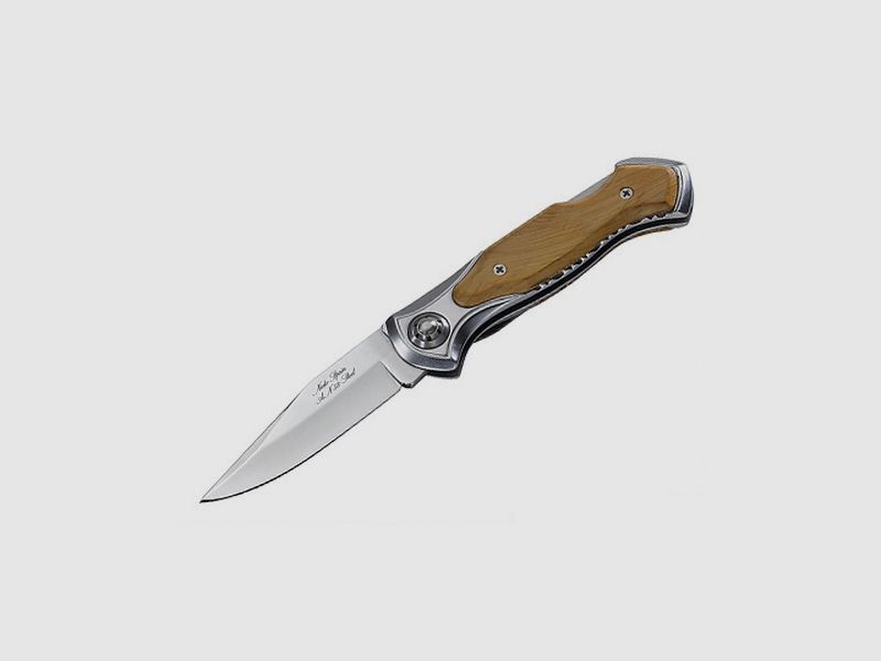 Nieto pocket knife, steel AN.58, beech, aluminum small knife