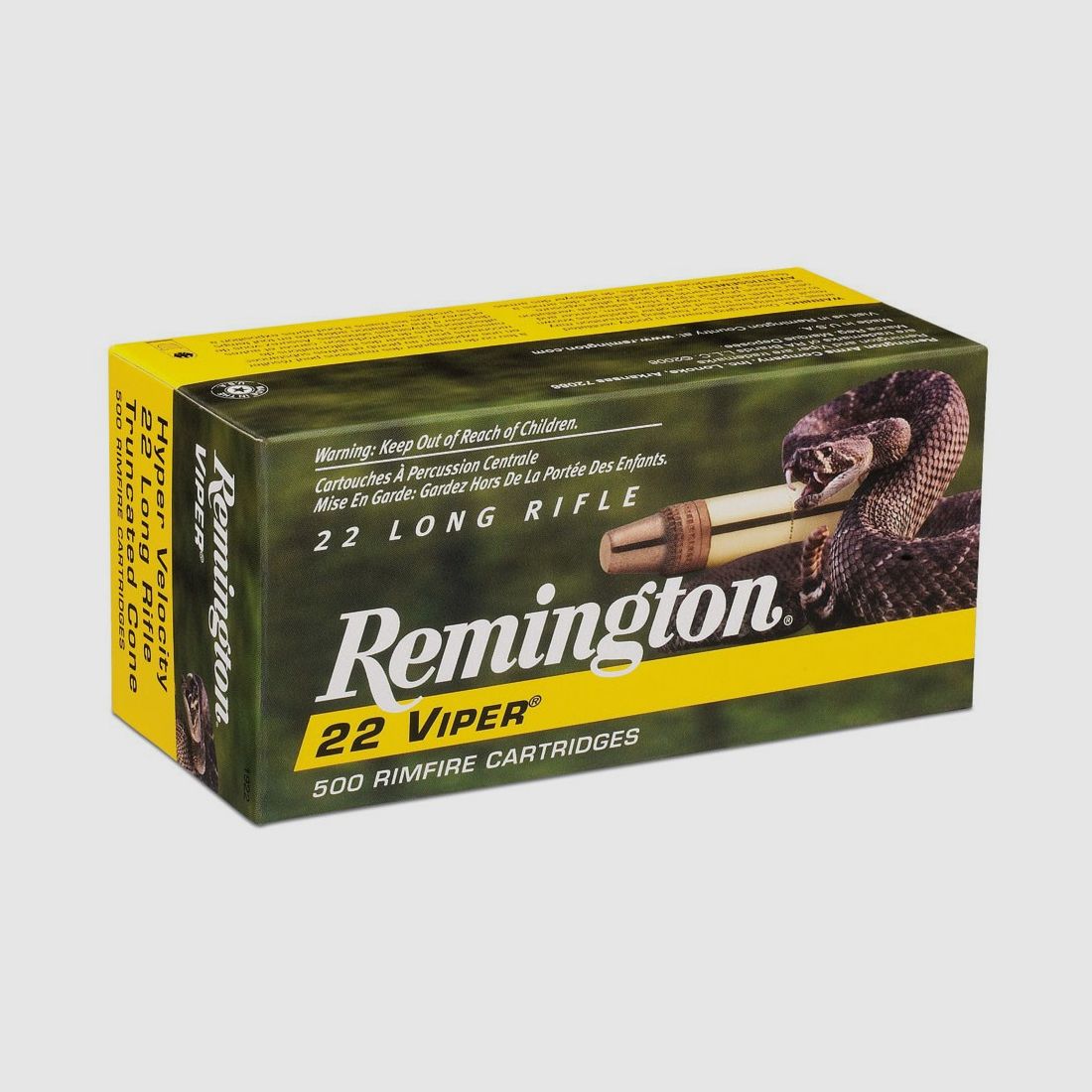 Munition REMINGTON .22 LR Viper – Hiper V – 36 grains, image 2 sur 3