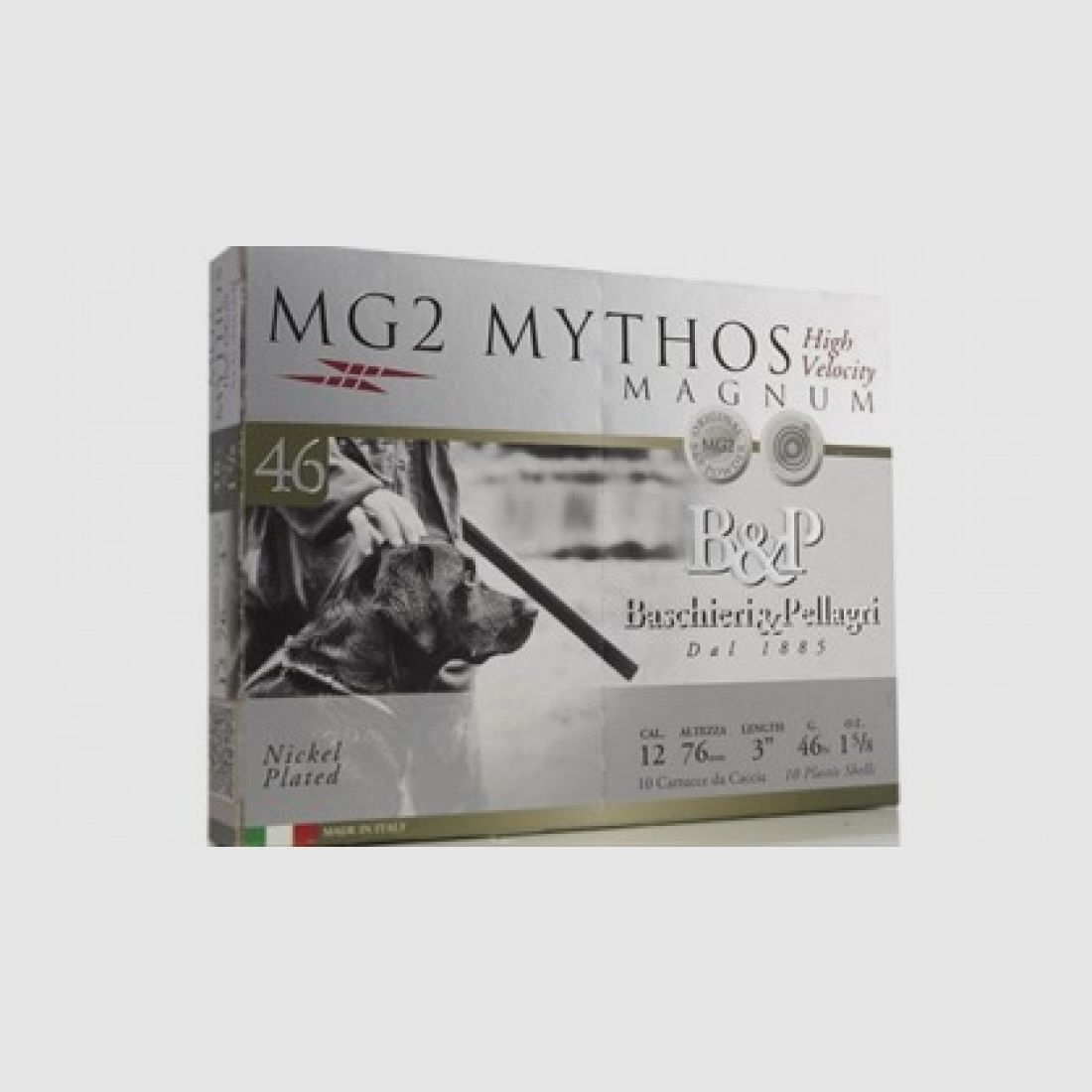 BASCHIERI & P. MG2 MYTHOS 40 HV Kal.12 gr.40 pb.5 spezielle Taube