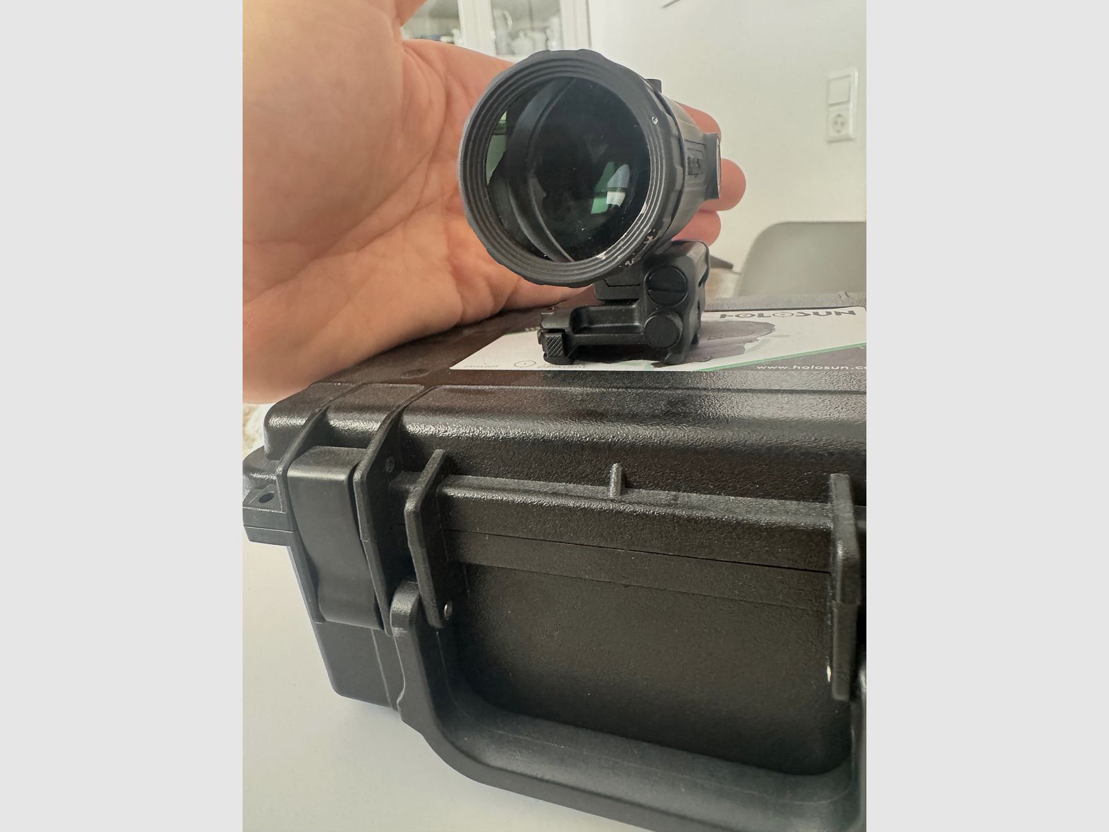 Holosun Magnifier HM3X-TITAN, 3 fach Vergrößerung, schwarz, Picat... - 77001818