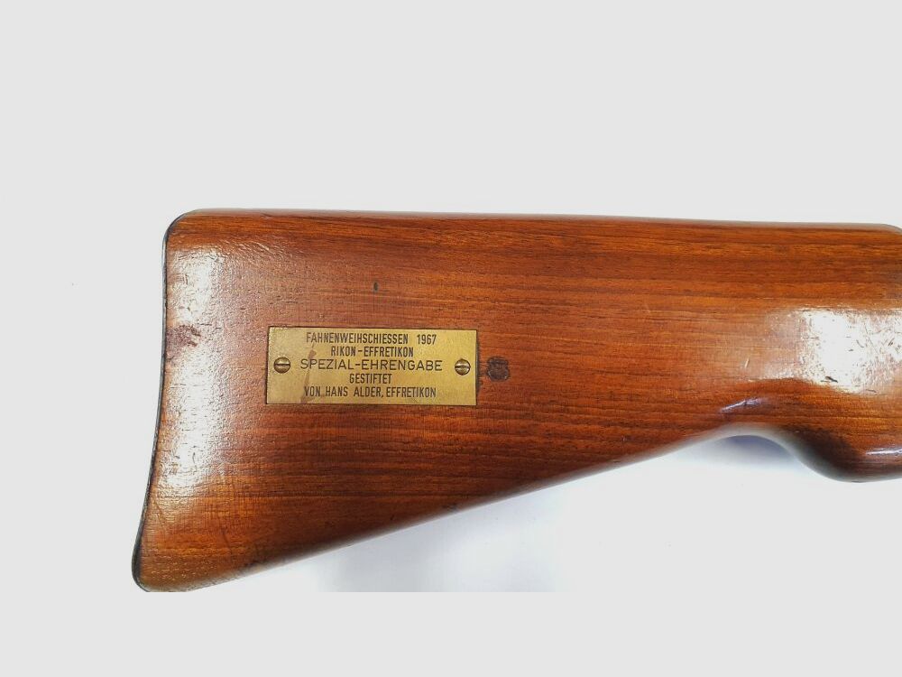 Bern Weapons Factory Repeating Rifle Bern Weapons Factory Swiss K31 Caliber 7.5x55 Swiss complete matching numbers + private