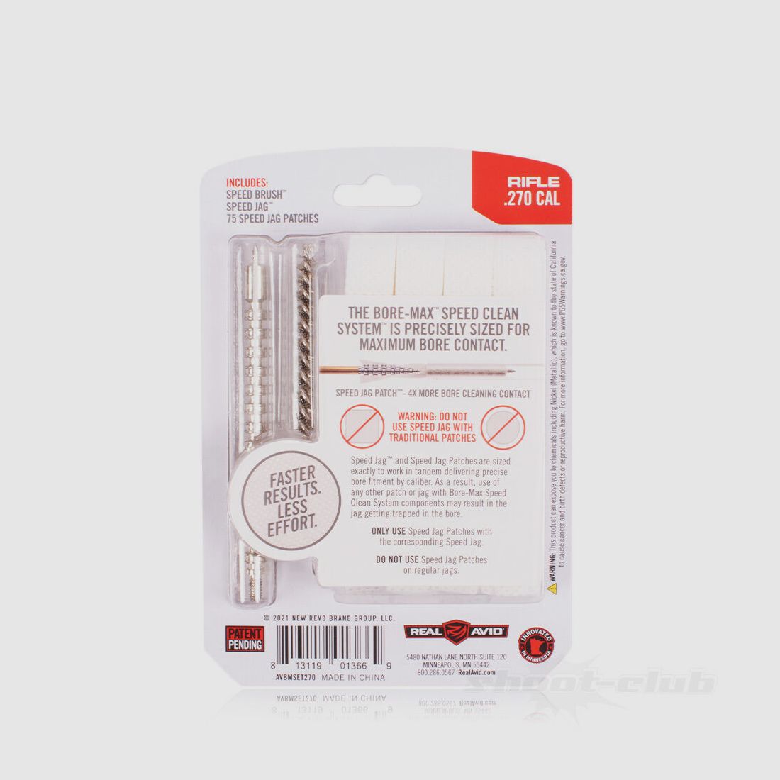 Mise à niveau Real Avid Bore-Max Speed Clean